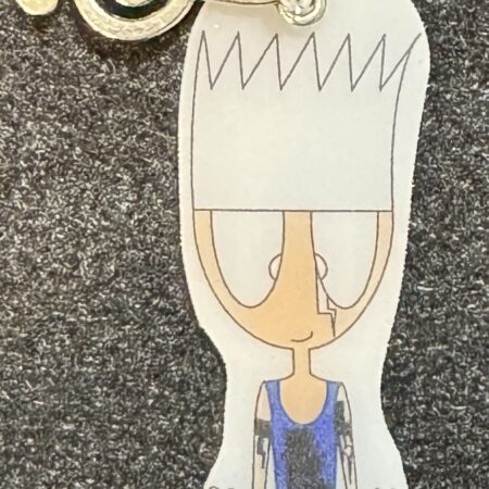 King Star on his bike key chain