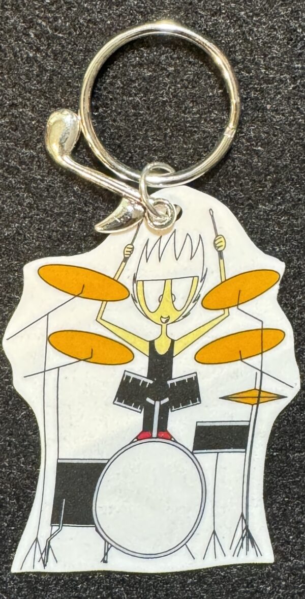 Trey with Drums Key Chain