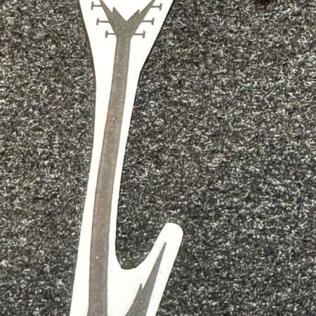 Dean Razorback Guitar Key Chain with Charm.